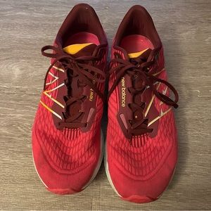 New Balance Women's FuelCell Prism V2 Running Shoes, Pink/Garnet, 12